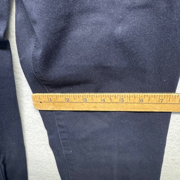 Chaps Womens Navy Stretch Slim Fit Pants Size 8 - Picture 7 of 8